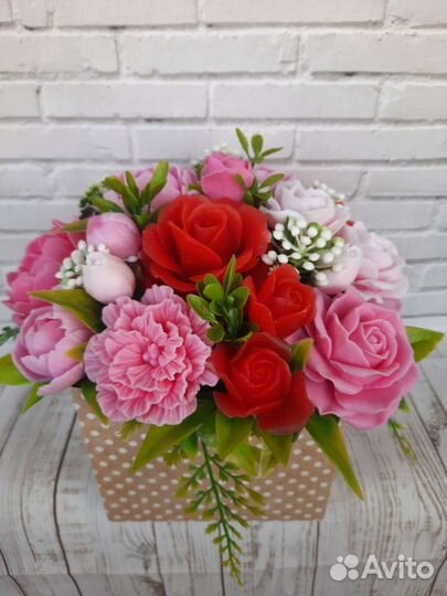 Букеты из мыла ручной работы