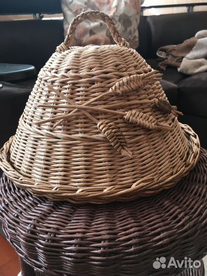 Хлебница плетеная