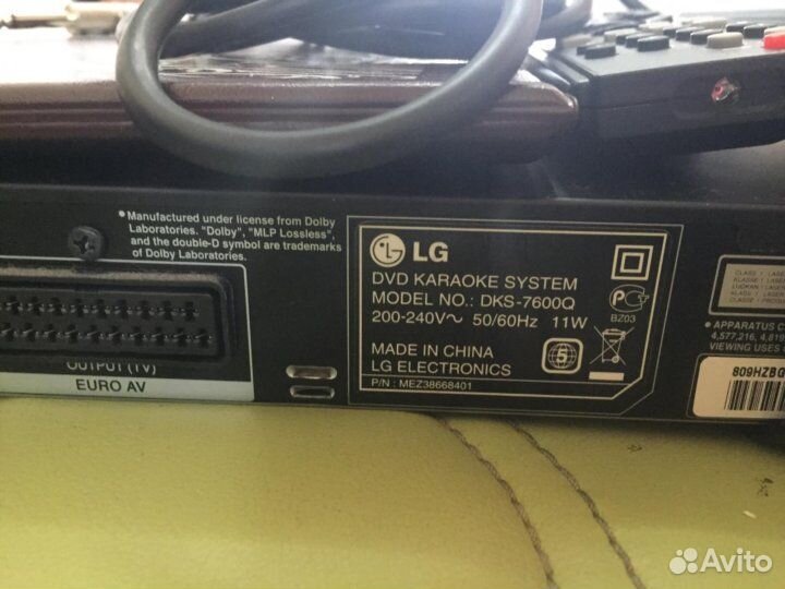 Караоке система LG7600Q