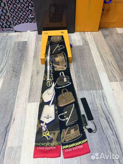 Платок лента твилли на сумку Louis Vuitton