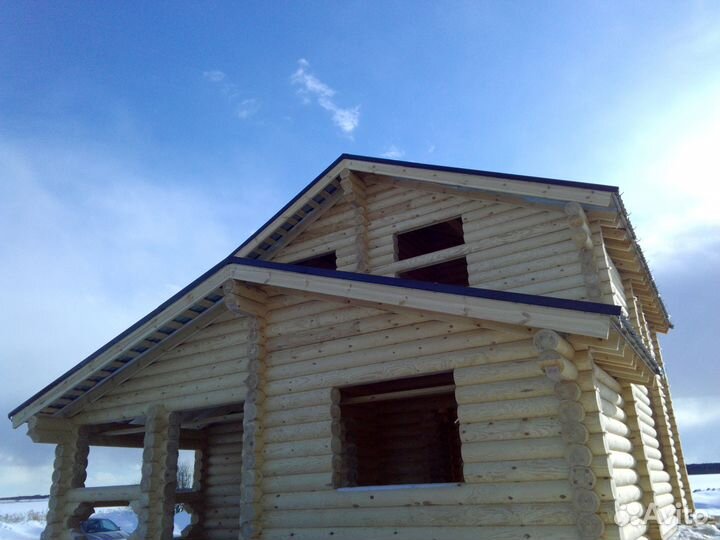 Оцилиндрованное бревно.Киров