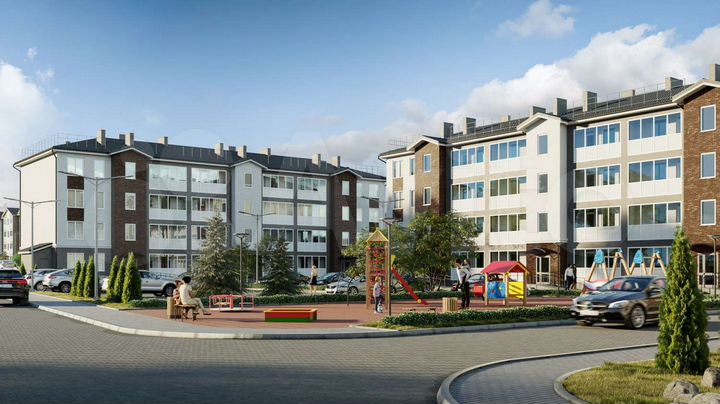 1-к. квартира, 26,4 м², 3/3 эт.