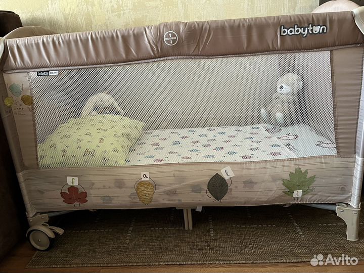 Детская кровать манеж