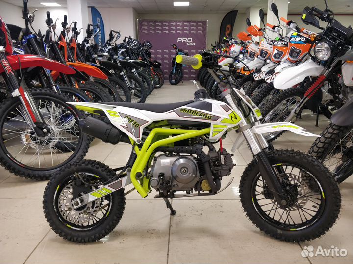 Детский питбайк Motoland CRF10 12/10 АКПП NEW