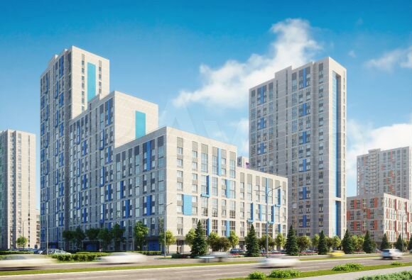 2-к. квартира, 66,2 м², 14/25 эт.