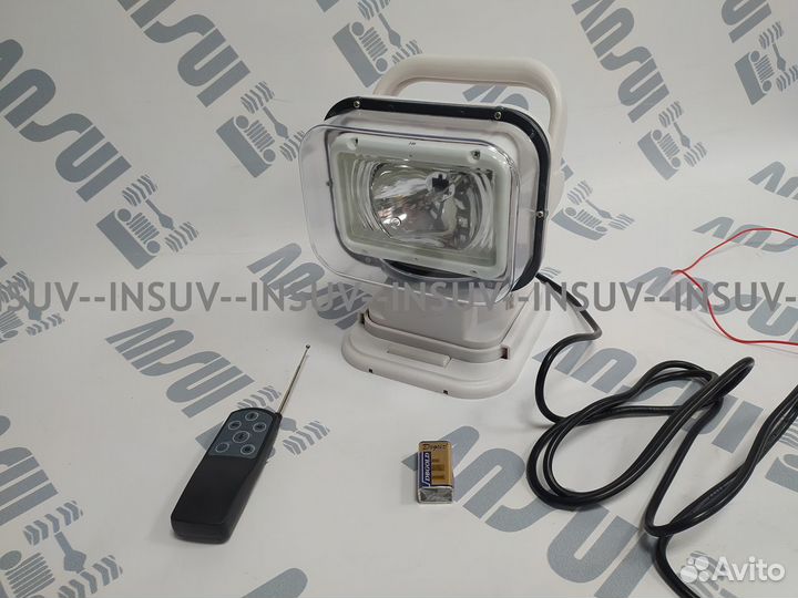 Фароискатель ксенон 55W с пультом белый