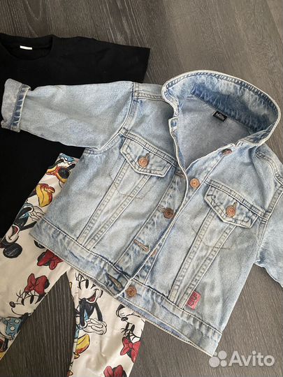 Пакет фирменных вещей на девочку