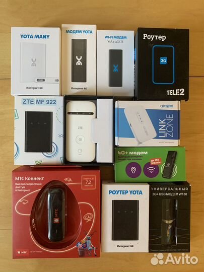 3G/4G модемы и роутеры