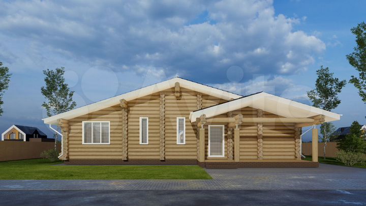 Дом 166 м² на участке 15 сот.