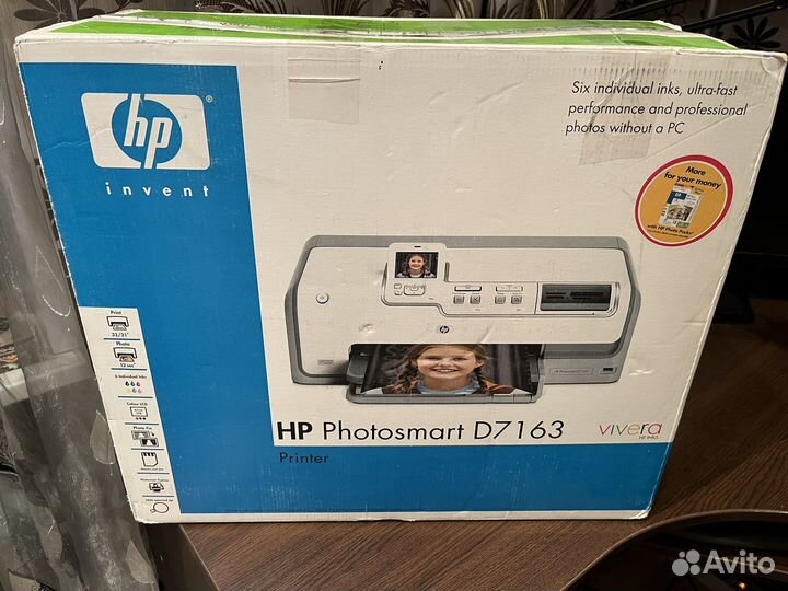 Принтер HP Photosmart D7163