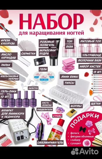 Маникюрный набор для ногтей