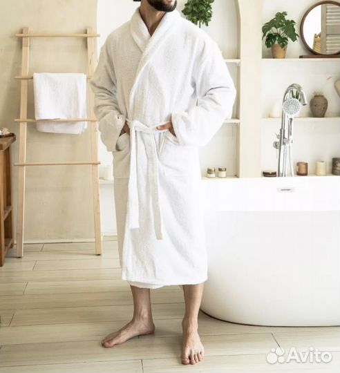 Мужской махровый халат