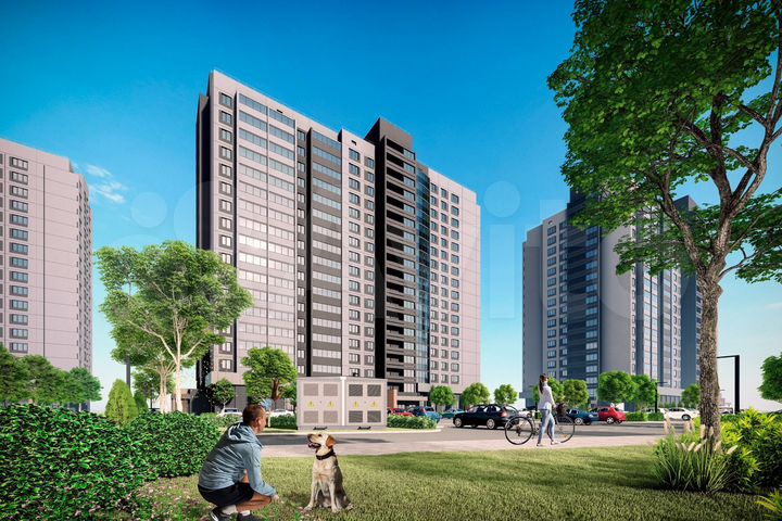 3-к. квартира, 70,6 м², 8/18 эт.