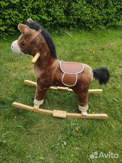 Качалка лошадь со звуком