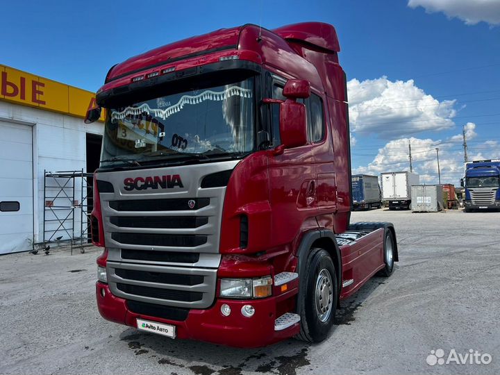 Scania R420LA с полуприцепом, 2012