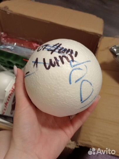 Пенопластовые шары