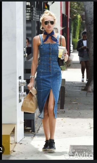 Джинсовый сарафан