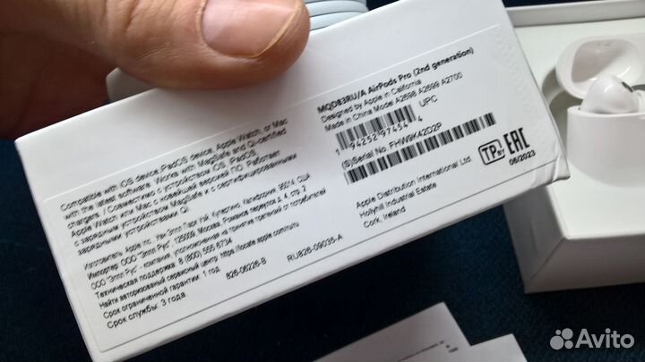 Airpods pro 2 новые гарантия