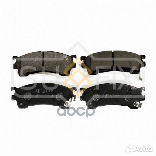 Колодки тормозные дисковые перед прав/лев