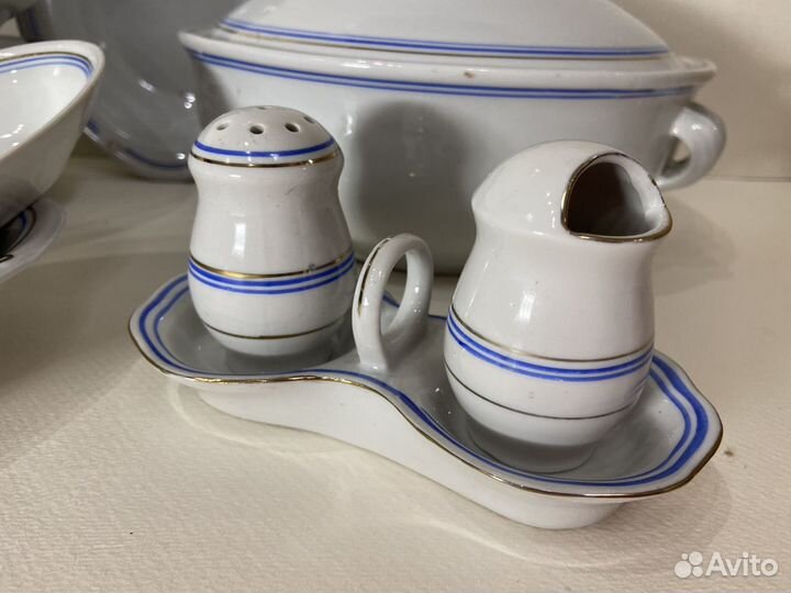 Набор столовой посуды. Сервиз. Корея 1960-х