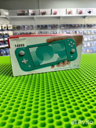 Nintendo Switch Lite (бирюзовая)