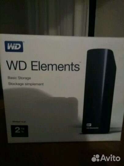 Продаю жесткий диск WD Elements 2 TB