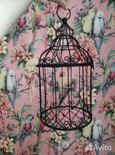 Подставка для цветов, птичья клетка
