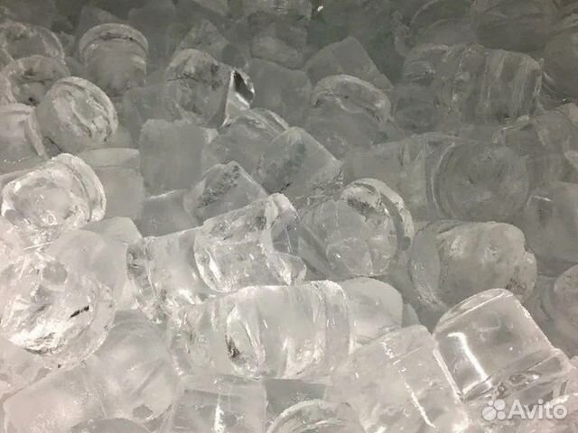 Лед пищевой барный