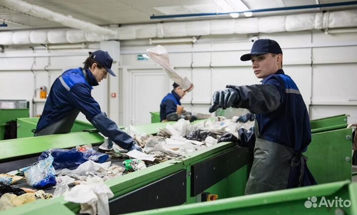 Вахта в Москве - Прессовщик/ Сортировщик вторсырья