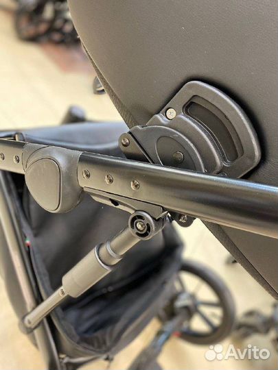 Коляска ozon (2 в 1) (riko basic) 06 черный