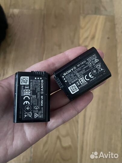 Аккумулятор sony np-fw50