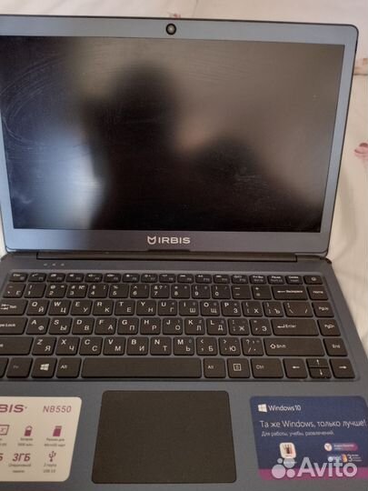 Ноутбук irbis nb550