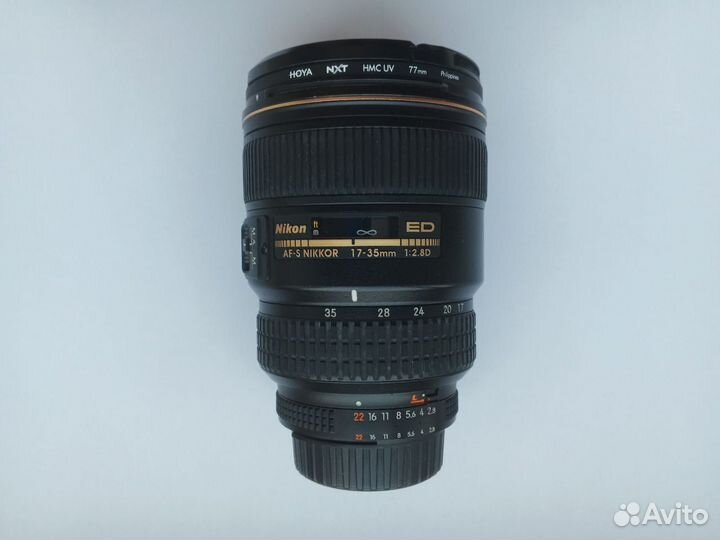 Объектив nikon f 17-35. 2,8D