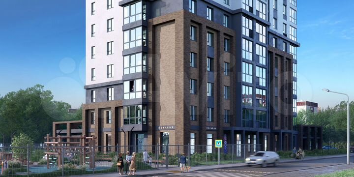 2-к. квартира, 61,8 м², 12/24 эт.