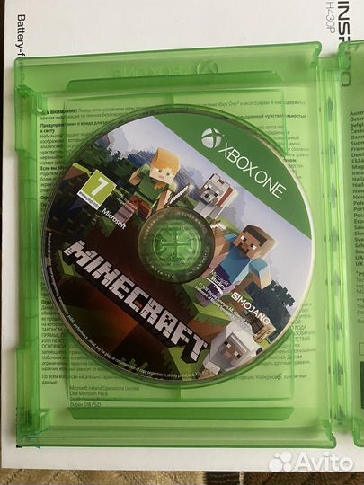 Игра на xbox One minecraft