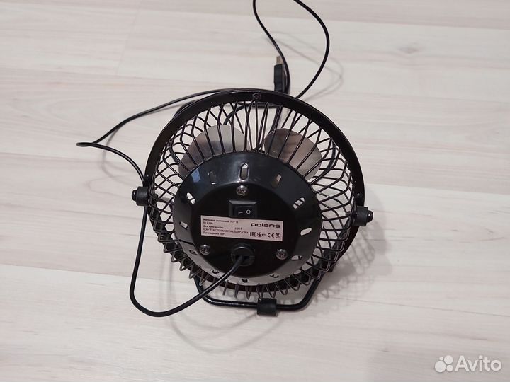 Вентилятор настольный usb Polaris
