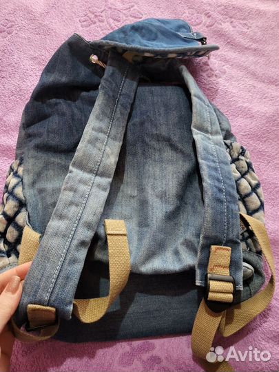 Рюкзак джинсовый
