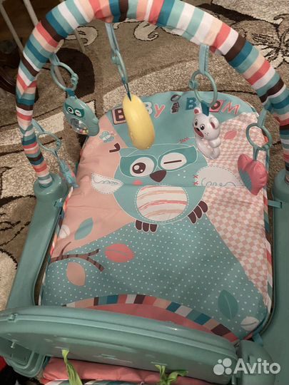 Развивающий коврик с пианино