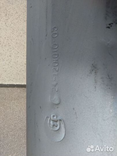 Глушитель основной Волга газ 2401