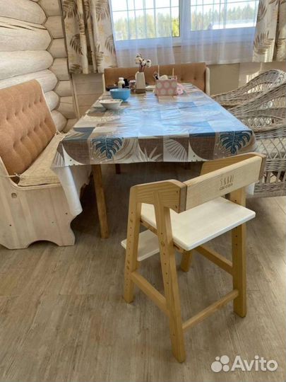 Детский растущий стул