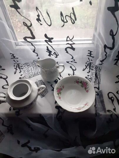 Сахарница импорт,молочник