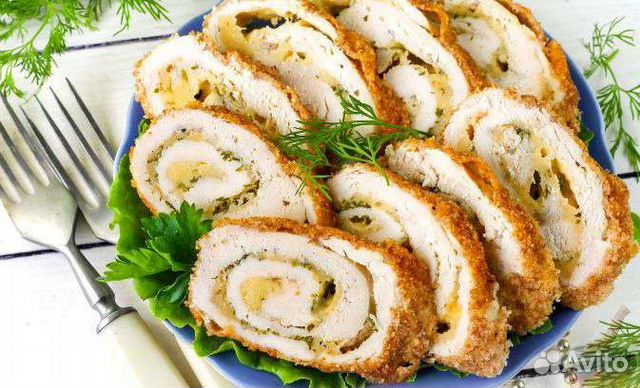 Рулет куриный