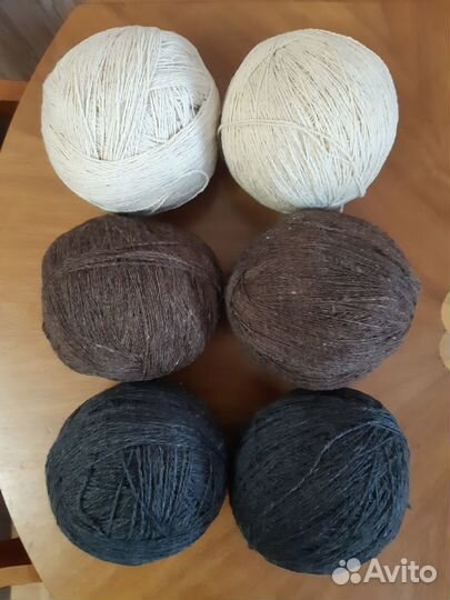 Пряжа разная. Много