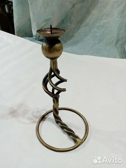 Подсвечник кованный