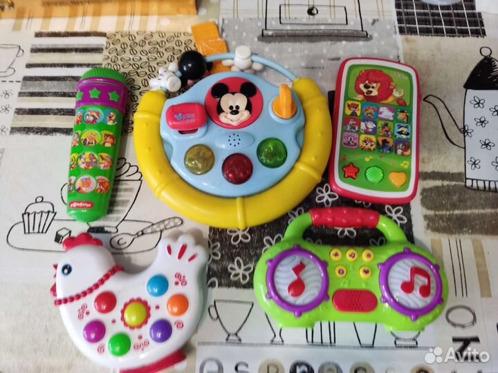 Музыкальные игрушки пакетом для малышей
