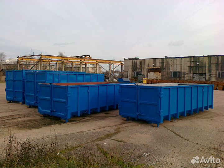 Контейнер мусорный для мультилифта, бункер для тбо