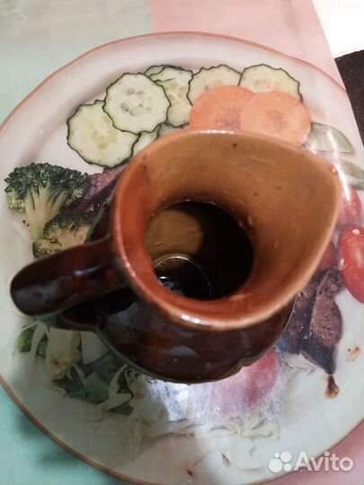 Горшок керамический и кувшин СССР