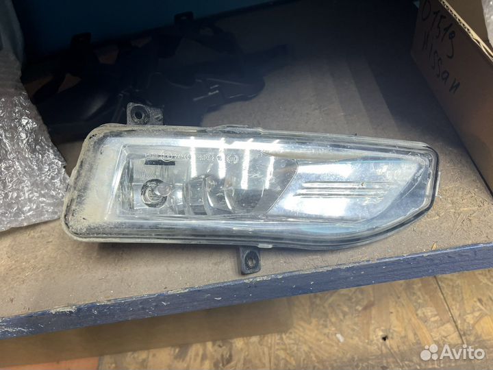 Противотуманная фара nissan qashqai