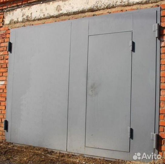 Гаражные ворота металлические