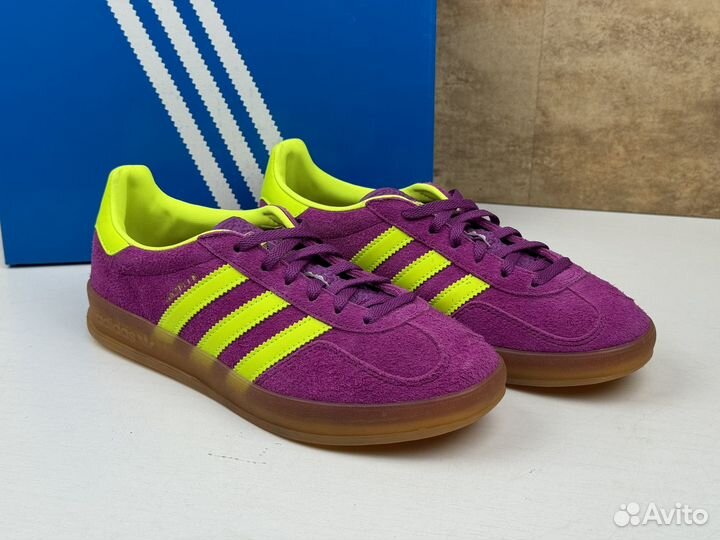 Кеды Adidas Samba Gazelle Shock Purple